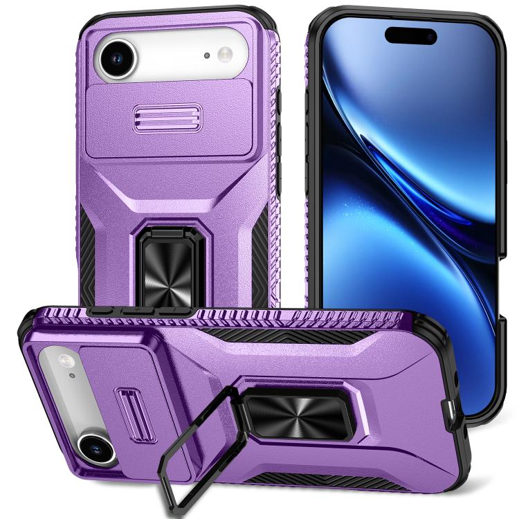Sliding Camshield Holder Phone Case, For iPhone 17, For iPhone Air, For iPhone 16 Pro Max