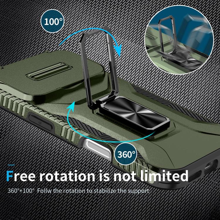Sliding Camshield Holder Phone Case, For iPhone 18 Pro, For iPhone 18 Pro Max, For iPhone 17e / 16e