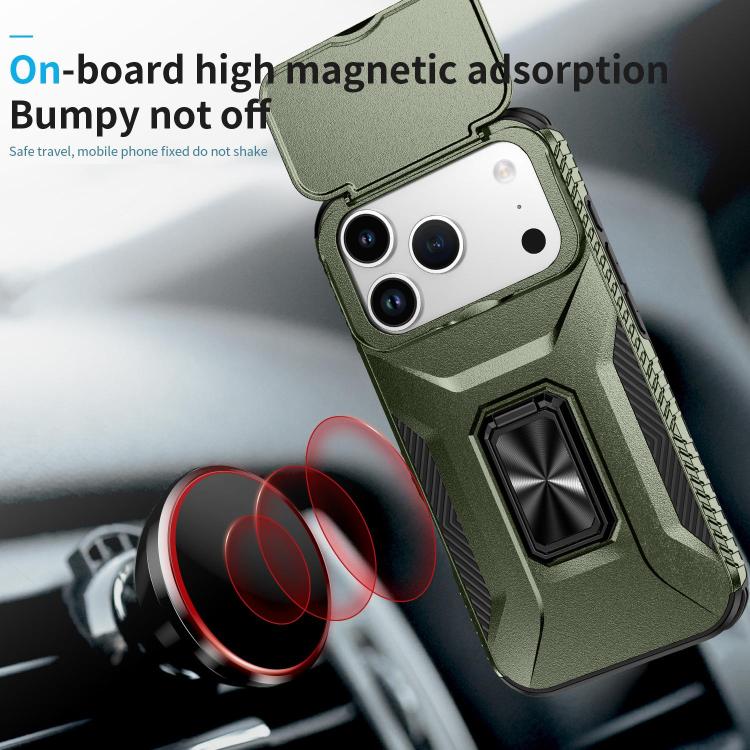 Sliding Camshield Holder Phone Case, For iPhone 18 Pro, For iPhone 18 Pro Max, For iPhone 17e / 16e