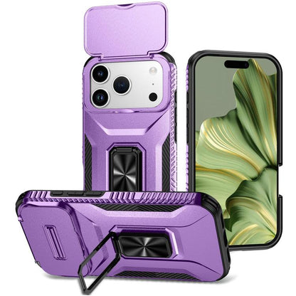 Sliding Camshield Holder Phone Case, For iPhone 18 Pro, For iPhone 18 Pro Max, For iPhone 17e / 16e