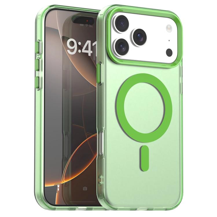Candy Magsafe PC Hybrid TPU Phone Case, For iPhone 18, For iPhone 18 Pro, For iPhone 18 Pro C-type