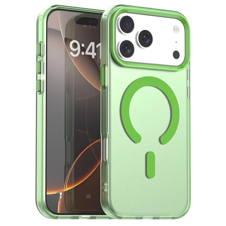 Candy Magsafe PC Hybrid TPU Phone Case, For iPhone 18, For iPhone 18 Pro, For iPhone 18 Pro C-type