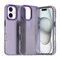 Candy PC Hybrid TPU Shockproof Phone Case, For iPhone 16 Plus, For iPhone 16, For iPhone 15 Pro Max