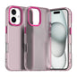 Candy PC Hybrid TPU Shockproof Phone Case, For iPhone 16 Plus, For iPhone 16, For iPhone 15 Pro Max