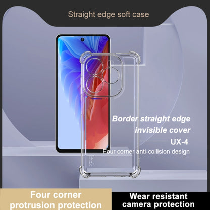IMAK UX-4 Series Four-corner Shockproof Phone Case, For Infinix Smart 8 Pro X6525B Africa, For Infinix Hot 40i X6528B Africa, For Infinix Smart 8, For Infinix Hot 30 Play / 30 Play NFC, For Infinix Note 30 4G / Note 30 5G, For Infinix Hot 30i / 30i NFC...