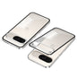 Snap Buckle Metal Frame Frosted Phone Case, For Google Pixel 9 Pro XL, For Google Pixel 9 / 9 Pro