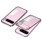 Snap Buckle Metal Frame Frosted Phone Case, For Google Pixel 9 Pro XL, For Google Pixel 9 / 9 Pro