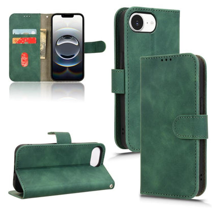 Skin Feel Magnetic Flip Leather Phone Case, For iPhone 18 Pro / 17 Pro, For iPhone 18 Pro Max / 17 Pro Max, For iPhone 17e / 16e, For iPhone 17