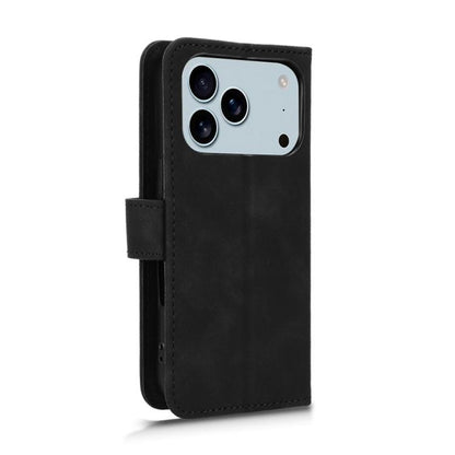 Skin Feel Magnetic Flip Leather Phone Case, For iPhone 18 Pro / 17 Pro, For iPhone 18 Pro Max / 17 Pro Max, For iPhone 17e / 16e, For iPhone 17