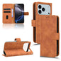 Skin Feel Magnetic Flip Leather Phone Case, For iPhone 18 Pro / 17 Pro, For iPhone 18 Pro Max / 17 Pro Max, For iPhone 17e / 16e, For iPhone 17
