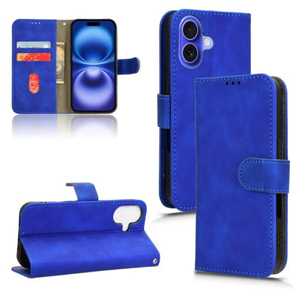 Skin Feel Magnetic Flip Leather Phone Case, For iPhone 18 Pro / 17 Pro, For iPhone 18 Pro Max / 17 Pro Max, For iPhone 17e / 16e, For iPhone 17