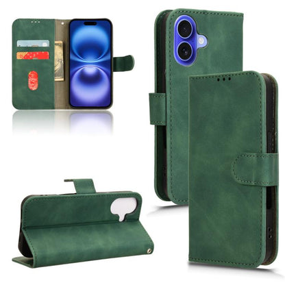 Skin Feel Magnetic Flip Leather Phone Case, For iPhone 18 Pro / 17 Pro, For iPhone 18 Pro Max / 17 Pro Max, For iPhone 17e / 16e, For iPhone 17