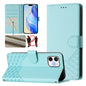 Honeycomb Embossing RFID Leather Phone Case, For iPhone 11 Pro Max, For iPhone 11, For iPhone 11 Pro, For iPhone X / XS