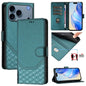 Honeycomb Embossing RFID Leather Phone Case, For iPhone 18 Pro / 17 Pro, For iPhone 18 Pro Max / 17 Pro Max, For iPhone 17e / 16e, For iPhone 17