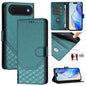 Honeycomb Embossing RFID Leather Phone Case, For iPhone Air, For iPhone 16 Pro Max, For iPhone 16 Pro, For iPhone 16 Plus