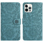 Floral Embossed Pattern Leather Phone Case, For iPhone 13, For iPhone 13 mini, For iPhone 12 / 12 Pro, For iPhone 12 Pro Max