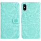Floral Embossed Pattern Leather Phone Case, For iPhone X / XS, For iPhone XR, For iPhone XS Max, For iPhone 7 Plus / 8 Plus