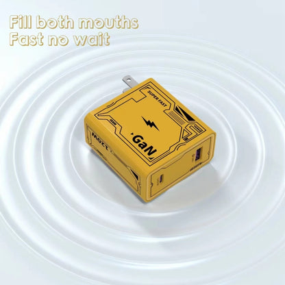 HX111 120W USB, Type-C GaN Ultra-fast Charger, US Plug, EU Plug, UK Plug