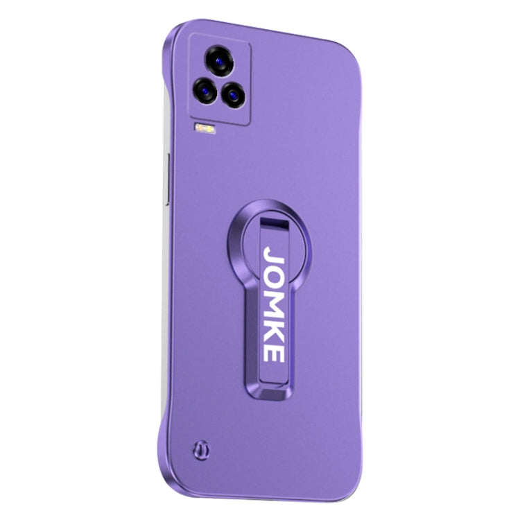 Baking Varnish 360 Rotate Holder No Frame PC Phone Case, For vivo iQOO 8 Pro, For vivo iQOO 8, For vivo iQOO 7