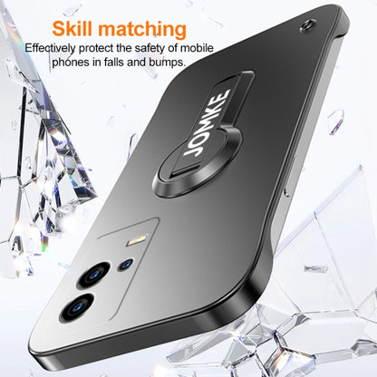 Baking Varnish 360 Rotate Holder No Frame PC Phone Case, For vivo iQOO 8 Pro, For vivo iQOO 8, For vivo iQOO 7