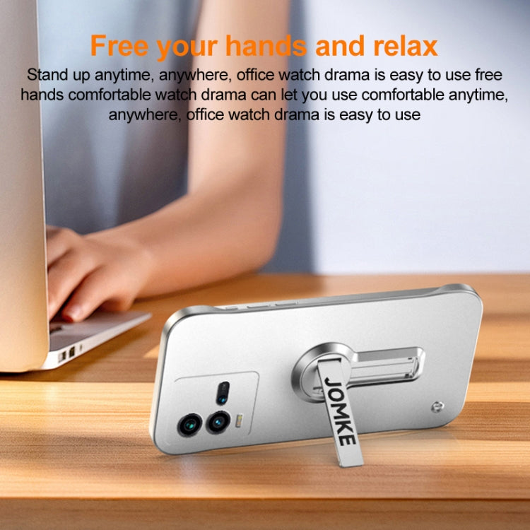 Baking Varnish 360 Rotate Holder No Frame PC Phone Case, For vivo iQOO 10, For vivo X80, For vivo iQOO 9 Pro, For vivo iQOO 9