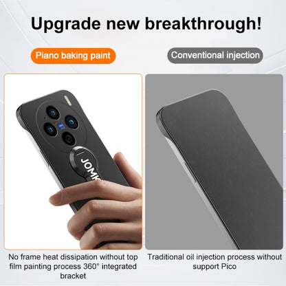 Baking Varnish 360 Rotate Holder No Frame PC Phone Case, For vivo X100 Pro, For vivo iQOO 12 Pro, For vivo iQOO 12, For vivo Y200