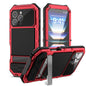 R-JUST Life Waterproof Dustproof Shockproof Holder Phone Case, For iPhone 17e / 16e, For iPhone 17 Pro Max, For iPhone 17 Pro, For iPhone 17, For iPhone 16 Pro Max, For iPhone 16 Plus, For iPhone 15 Pro Max, For iPhone 15 Plus
