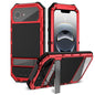 R-JUST Life Waterproof Dustproof Shockproof Holder Phone Case, For iPhone 18 Pro, For iPhone 18 Pro Max, For iPhone 17e / 16e, For iPhone 17 Pro Max, For iPhone 17 Pro, For iPhone 17, For iPhone 16 Pro Max, For iPhone 16 Plus