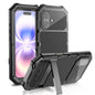 R-JUST Life Waterproof Dustproof Shockproof Holder Phone Case, For iPhone 18 Pro, For iPhone 18 Pro Max, For iPhone 17e / 16e, For iPhone 17 Pro Max, For iPhone 17 Pro, For iPhone 17, For iPhone 16 Pro Max, For iPhone 16 Plus