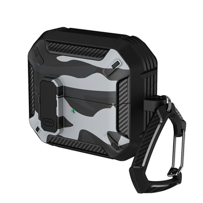 Camouflage Earphone Protective Case with Switch & Hook