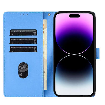 Cartoon Elephant Embossed Leather Phone Case, For iPhone 18 Pro / 17 Pro, For iPhone 18 Pro Max / 17 Pro Max, For iPhone 17, For iPhone 17 Air