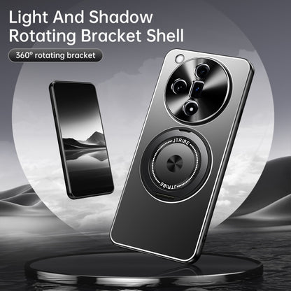 Rotating Holder Frosted Metal Phone Case