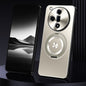 Rotating Holder Frosted Metal Phone Case