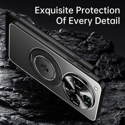 Rotating Holder Frosted Metal Phone Case, For OPPO Find X8s, For OPPO Find X8 Ultra, For OPPO Find X8, For OPPO Find X7, For OPPO Find X7 Ultra, For OPPO Find X8 Pro