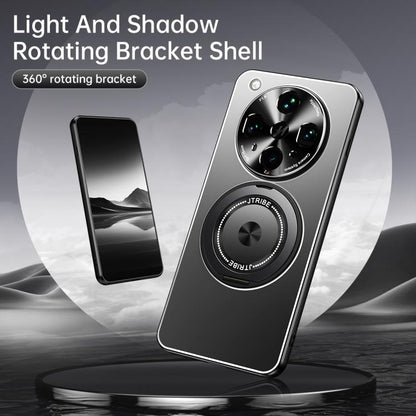 Rotating Holder Frosted Metal Phone Case, For OPPO Find X8s, For OPPO Find X8 Ultra, For OPPO Find X8, For OPPO Find X7, For OPPO Find X7 Ultra, For OPPO Find X8 Pro