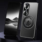 Rotating Holder Frosted Metal Phone Case, For vivo X200, For vivo X200 Pro, For vivo S19 Pro, For vivo S19, For vivo X100s Pro, For vivo X100s, For vivo X100 Ultra, For vivo X100 Pro