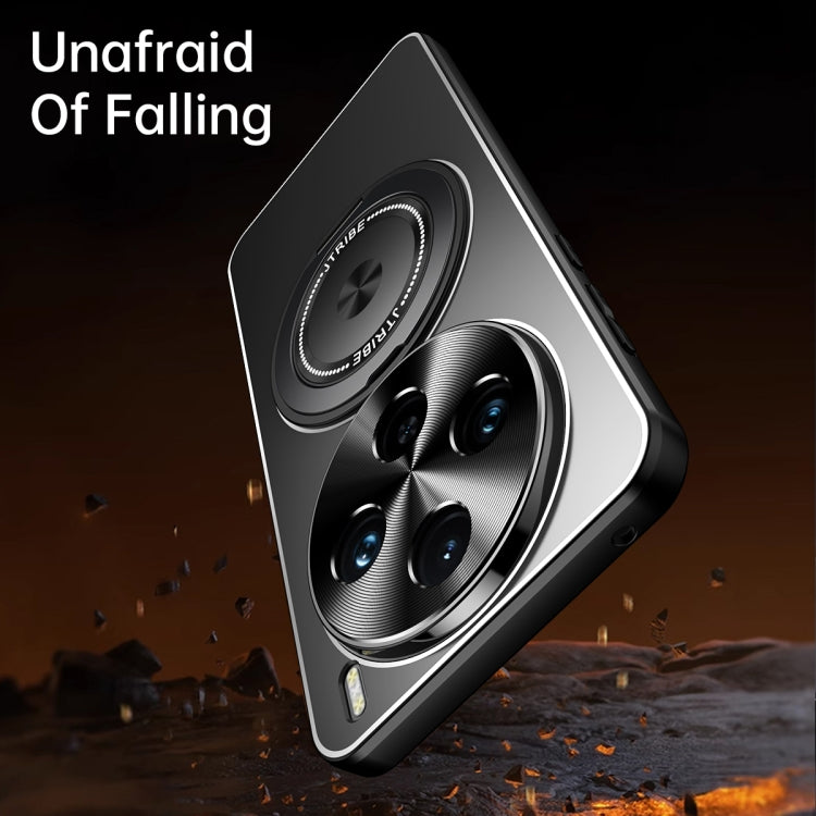 Rotating Holder Frosted Metal Phone Case, For vivo X100