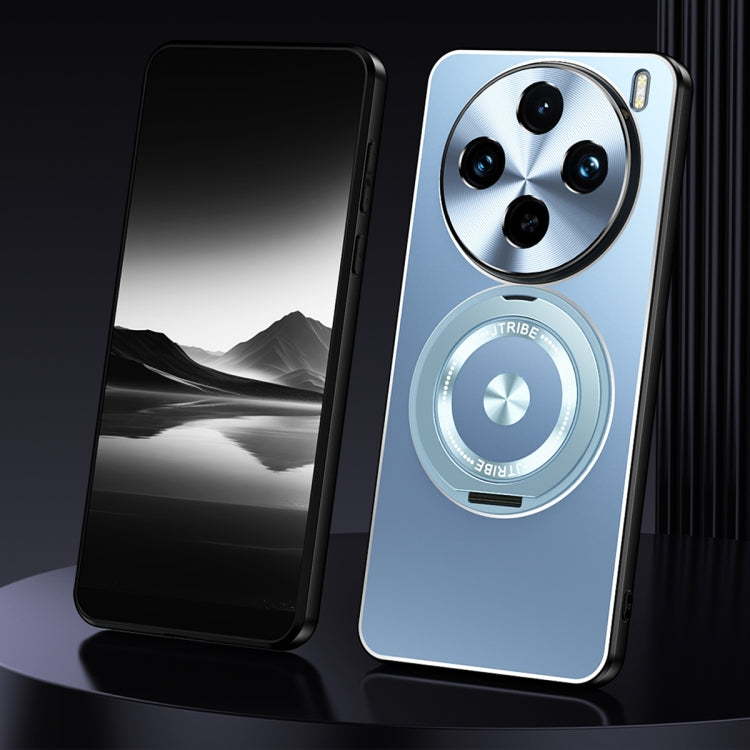Rotating Holder Frosted Metal Phone Case, For vivo X200, For vivo X200 Pro, For vivo S19 Pro, For vivo S19, For vivo X100s Pro, For vivo X100s, For vivo X100 Ultra, For vivo X100 Pro