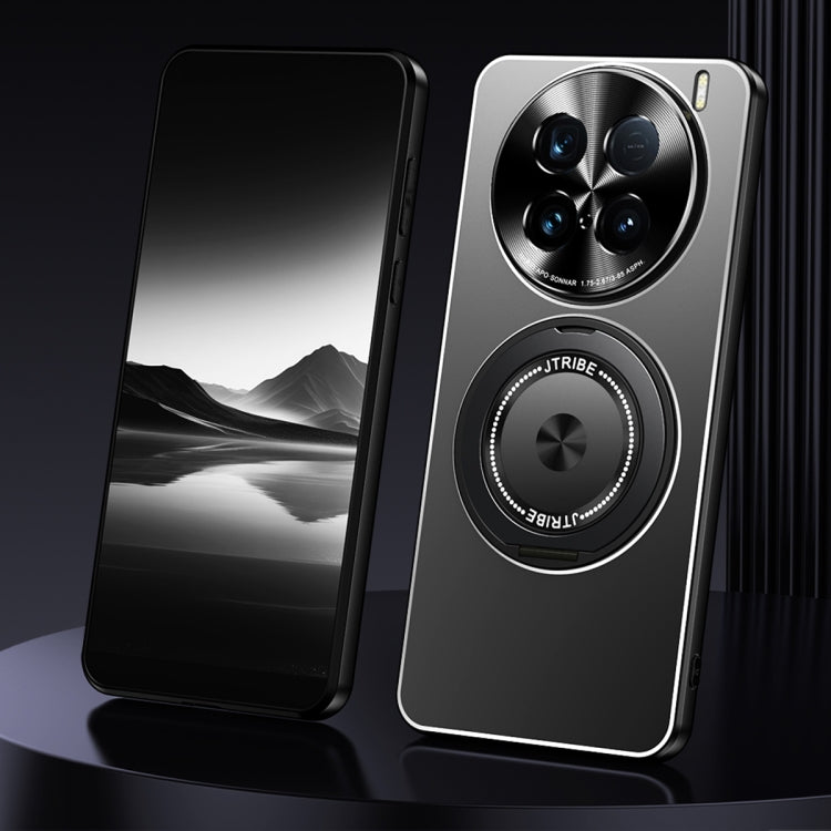 Rotating Holder Frosted Metal Phone Case, For vivo X200, For vivo X200 Pro, For vivo S19 Pro, For vivo S19, For vivo X100s Pro, For vivo X100s, For vivo X100 Ultra, For vivo X100 Pro