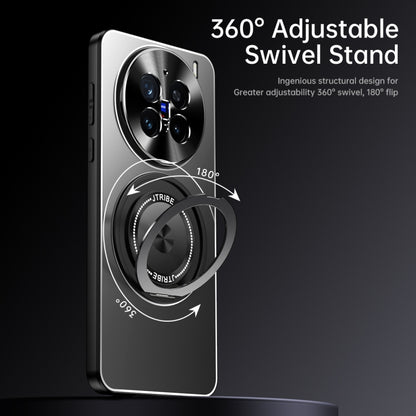 Rotating Holder Frosted Metal Phone Case, For vivo X200, For vivo X200 Pro, For vivo S19 Pro, For vivo S19, For vivo X100s Pro, For vivo X100s, For vivo X100 Ultra, For vivo X100 Pro