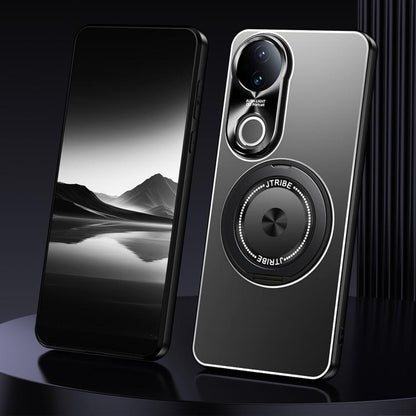 Rotating Holder Frosted Metal Phone Case, For vivo X300 Pro, For vivo X300, For vivo S30 Pro mini, For vivo S30, For vivo X200s, For vivo X200 Ultra, For vivo S20, For vivo S20 Pro