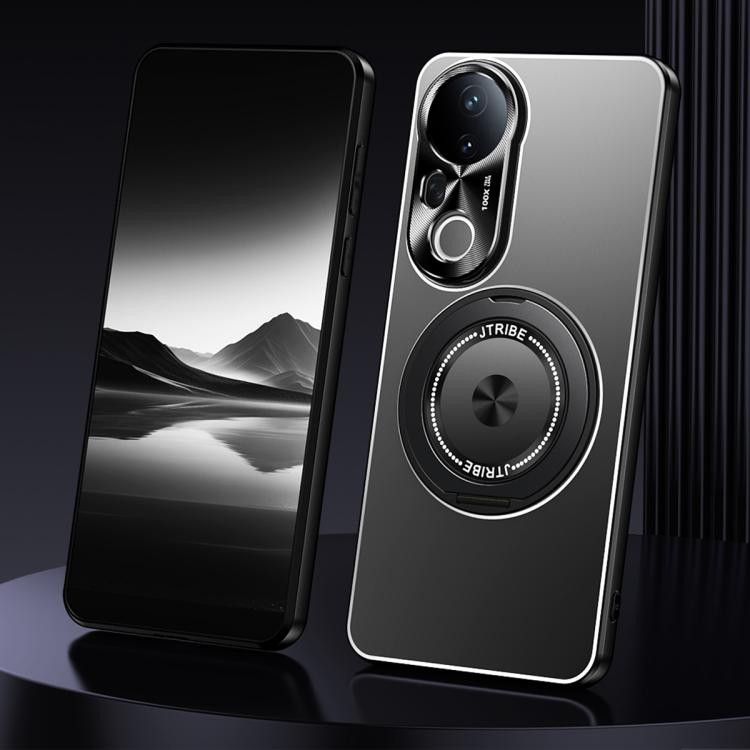 Rotating Holder Frosted Metal Phone Case, For vivo X300 Pro, For vivo X300, For vivo S30 Pro mini, For vivo S30, For vivo X200s, For vivo X200 Ultra, For vivo S20, For vivo S20 Pro