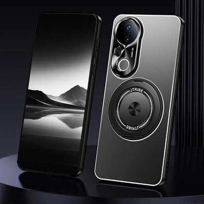 Rotating Holder Frosted Metal Phone Case, For vivo X300 Pro, For vivo X300, For vivo S30 Pro mini, For vivo S30, For vivo X200s, For vivo X200 Ultra, For vivo S20, For vivo S20 Pro