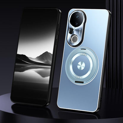 Rotating Holder Frosted Metal Phone Case, For vivo X300 Pro, For vivo X300, For vivo S30 Pro mini, For vivo S30, For vivo X200s, For vivo X200 Ultra, For vivo S20, For vivo S20 Pro