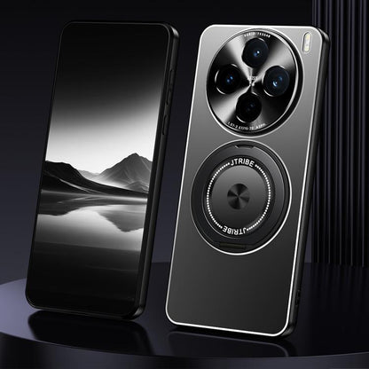 Rotating Holder Frosted Metal Phone Case, For vivo X300 Pro, For vivo X300, For vivo S30 Pro mini, For vivo S30, For vivo X200s, For vivo X200 Ultra, For vivo S20, For vivo S20 Pro