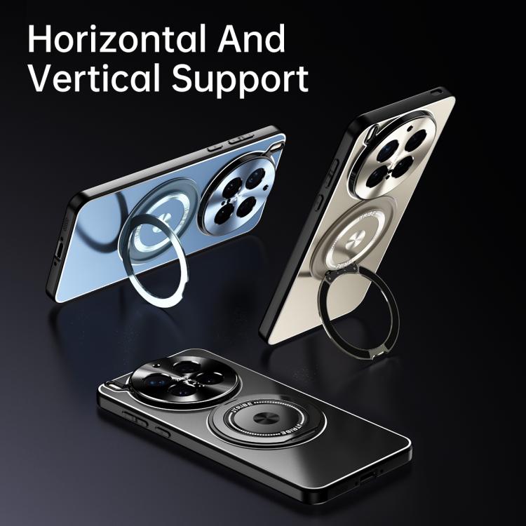 Rotating Holder Frosted Metal Phone Case, For vivo X300 Pro, For vivo X300, For vivo S30 Pro mini, For vivo S30, For vivo X200s, For vivo X200 Ultra, For vivo S20, For vivo S20 Pro