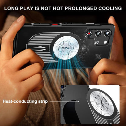 Heat Dissipation Aromatherapy MagSafe Holder Phone Case, For ZTE nubia RedMagic 10 Pro+, For ZTE nubia RedMagic 9 Pro / 9S Pro