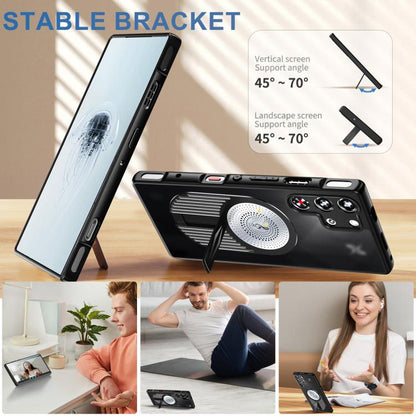 Heat Dissipation Aromatherapy MagSafe Holder Phone Case, For ZTE nubia RedMagic 10 Pro+, For ZTE nubia RedMagic 9 Pro / 9S Pro