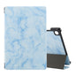 Marble Texture Pattern Horizontal Flip Leather Case, with Three-folding Holder & Sleep / Wake-up