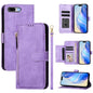 Multi-Card Slots Zipper Wallet Leather Phone Case